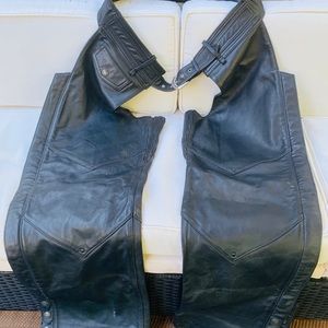 Harley Davidson Leather Motorcycle Chaps